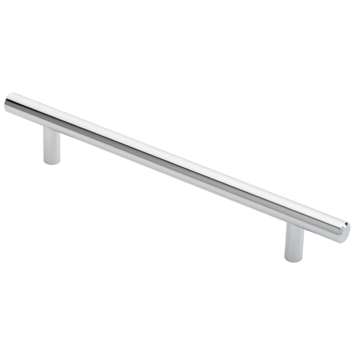 T-BAR PULL HANDLE 0160HC 220x35 PCP FTD445CCP by CARLISLE BRASS