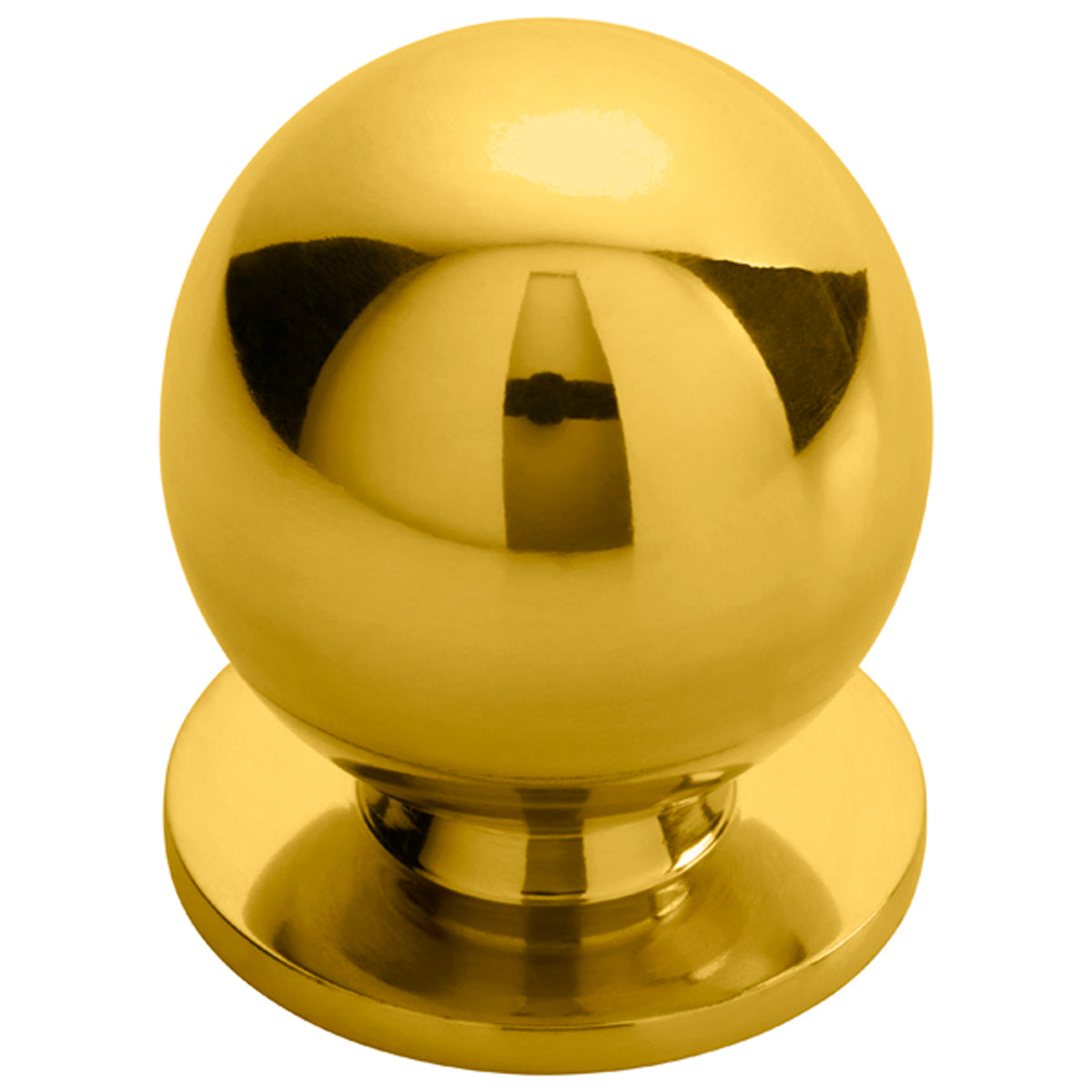 BALL KNOB D25x30xD25 PBR CH6C by CARLISLE BRASS