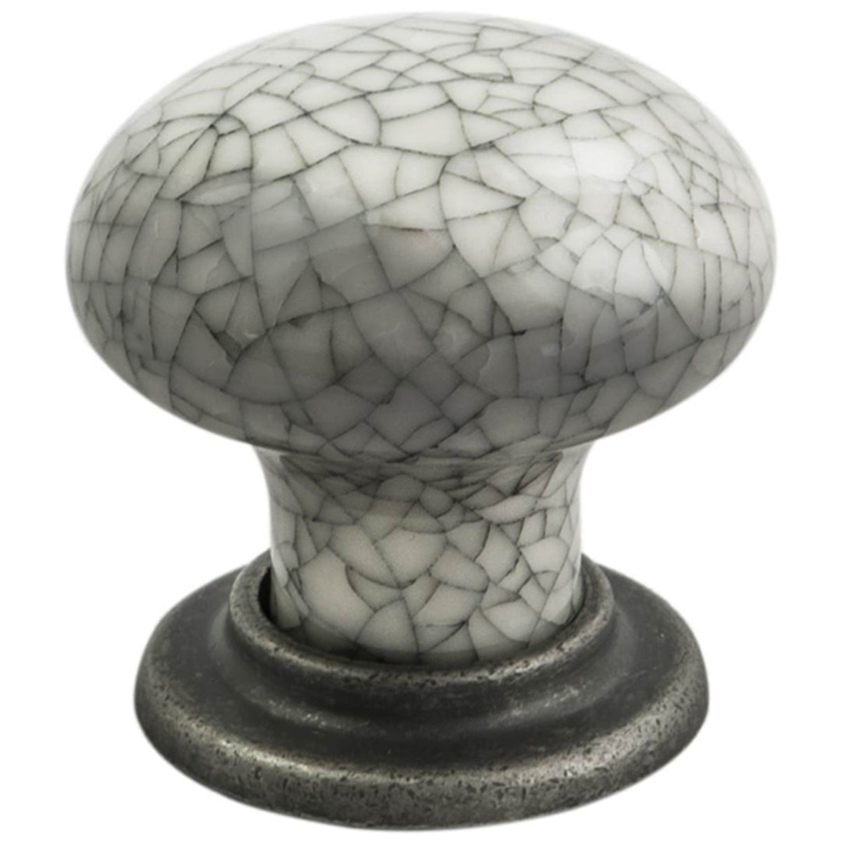 CRACKLE MSH KNOB D37x35xD28 AST/MBL