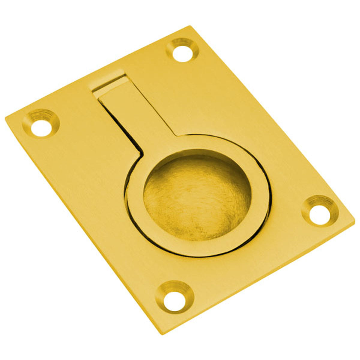 FLUSH RING PULL HANDLE 63x49x50 PBR FRP63 by CARLISLE BRASS