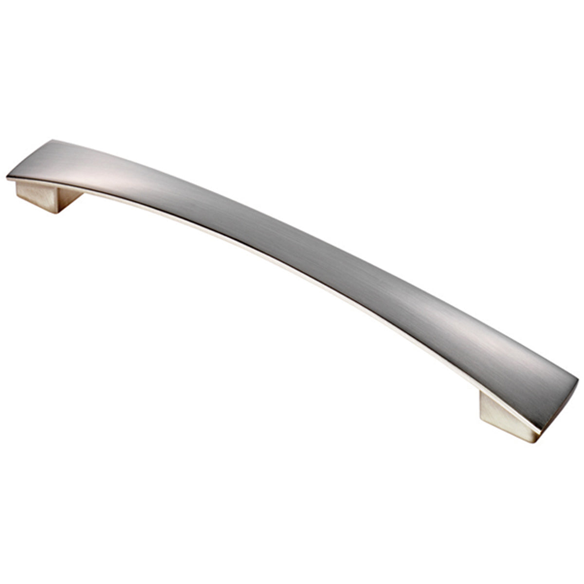 VALETTA BOW HANDLE 192HC 218x26 SNP FTD3170BSN by CARLISLE BRASS