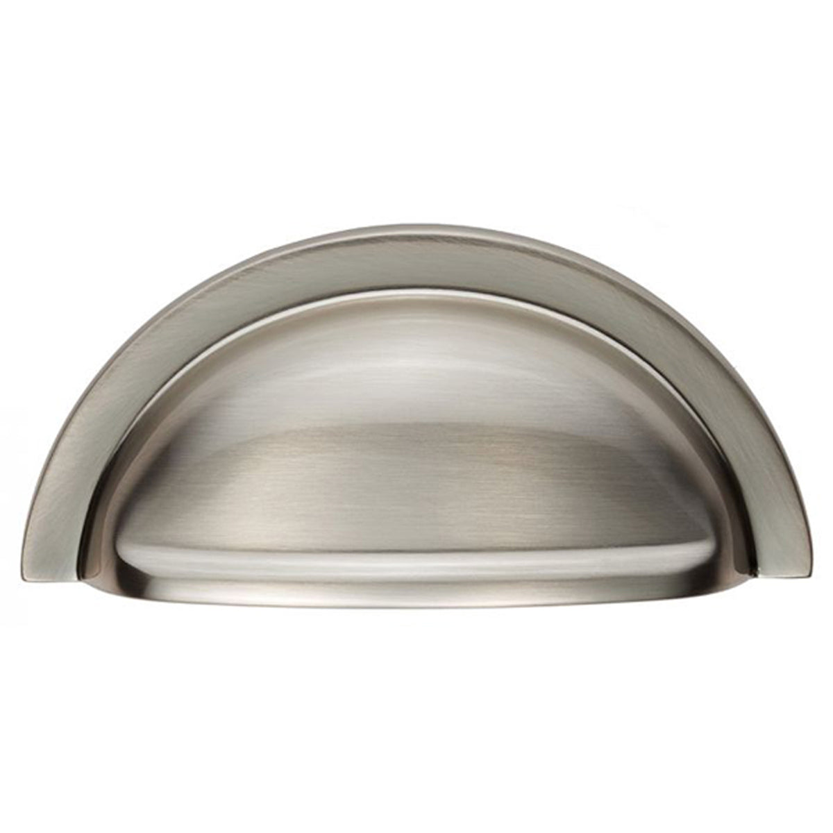 DISCONTINUED OXFORD CUP PULL 76HC 91x45x20 SNP FTD558SN by CARLISLE BRASS