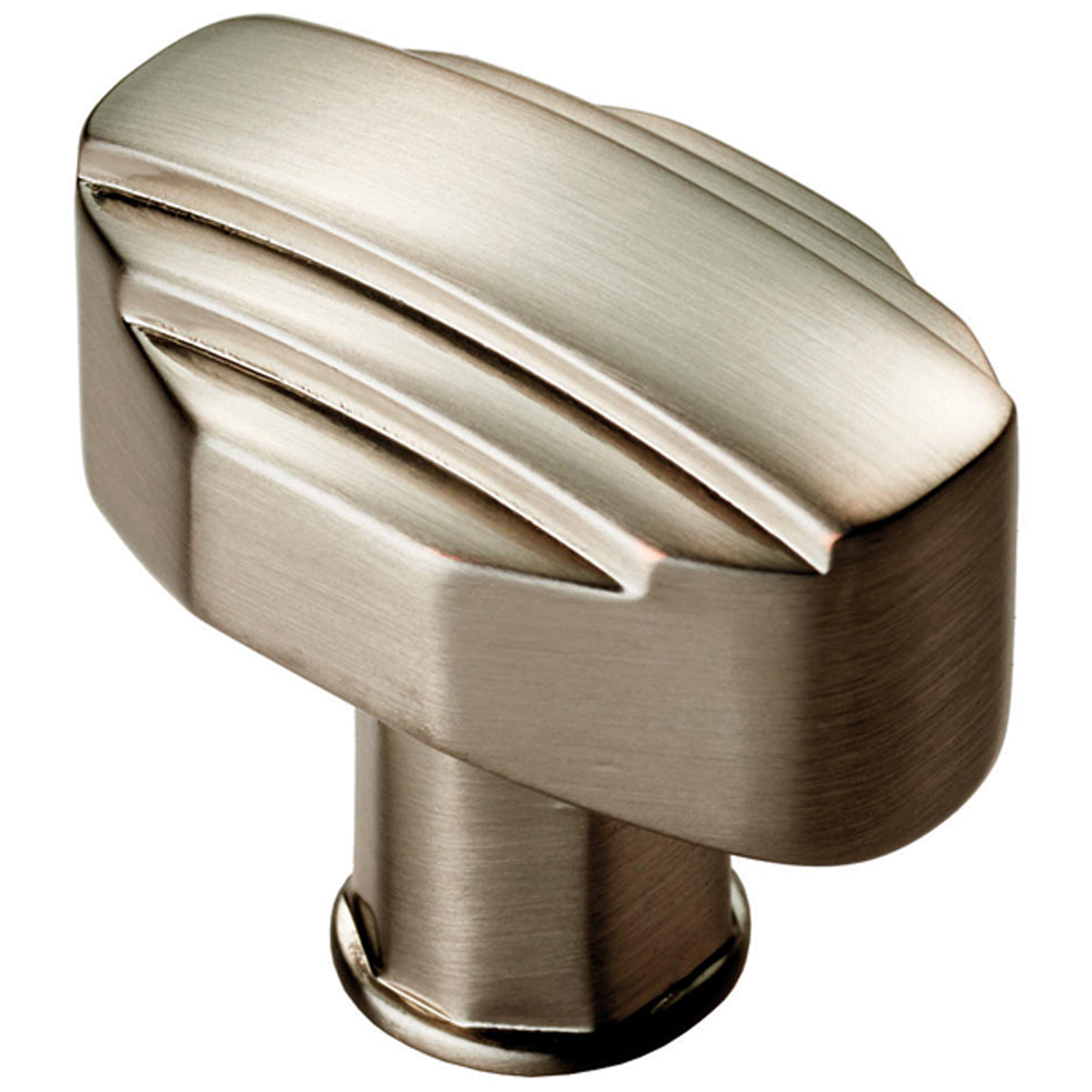 ART DECO KNOB 30x20x27 SNP ADR501BSN by CARLISLE BRASS
