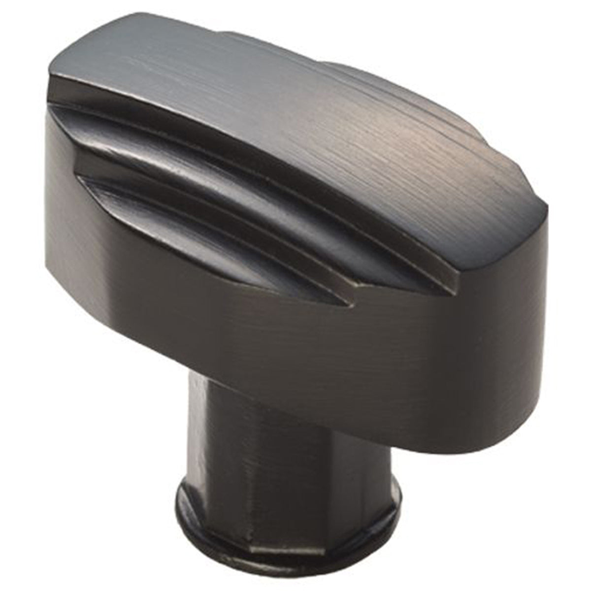 ART DECO KNOB 30x20x27 MBK ADR501BMB by CARLISLE BRASS