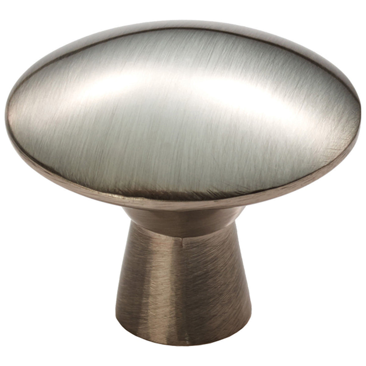 DISC KNOB D34x27xD14 SNP FTD523SN by CARLISLE BRASS