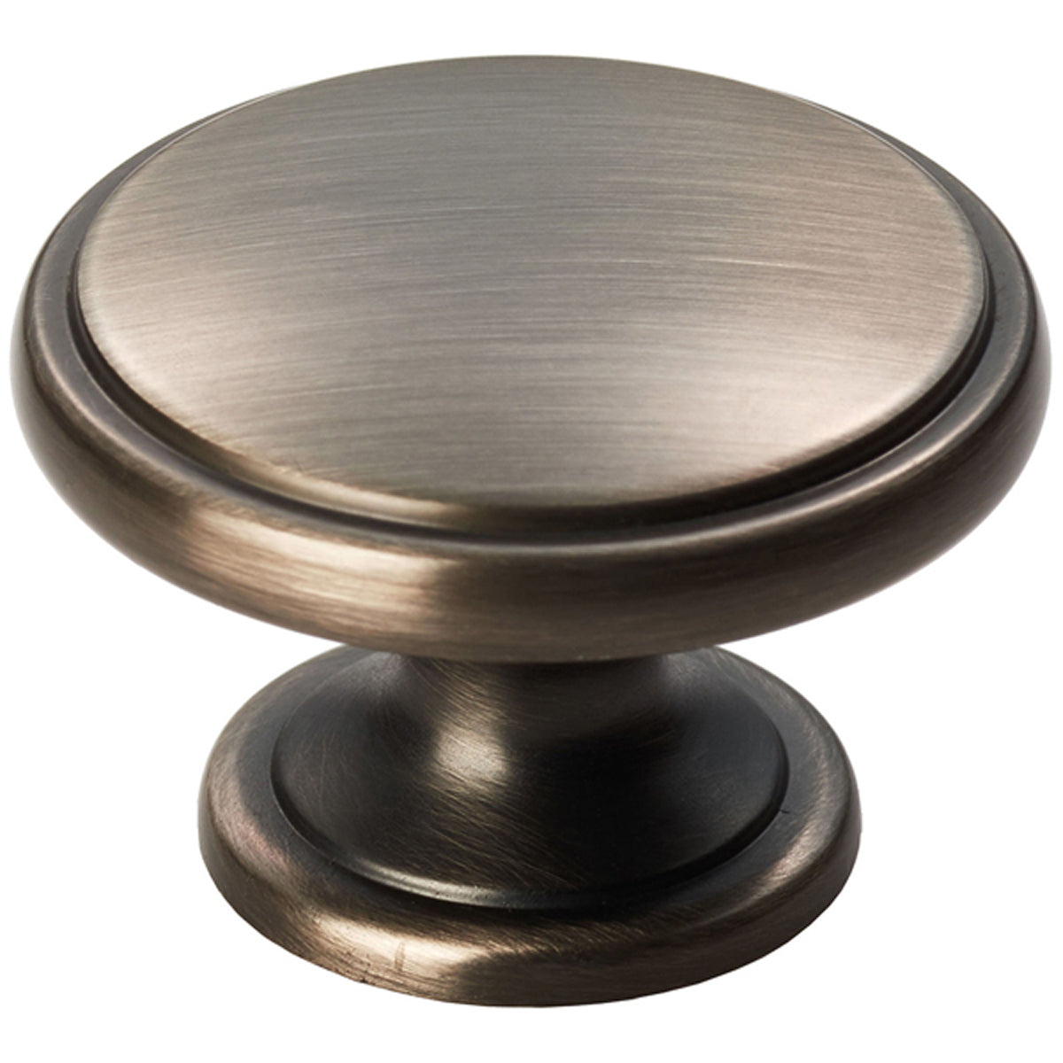 OXFORD KNOB D38x26xD25 GUN FTD524GM by CARLISLE BRASS