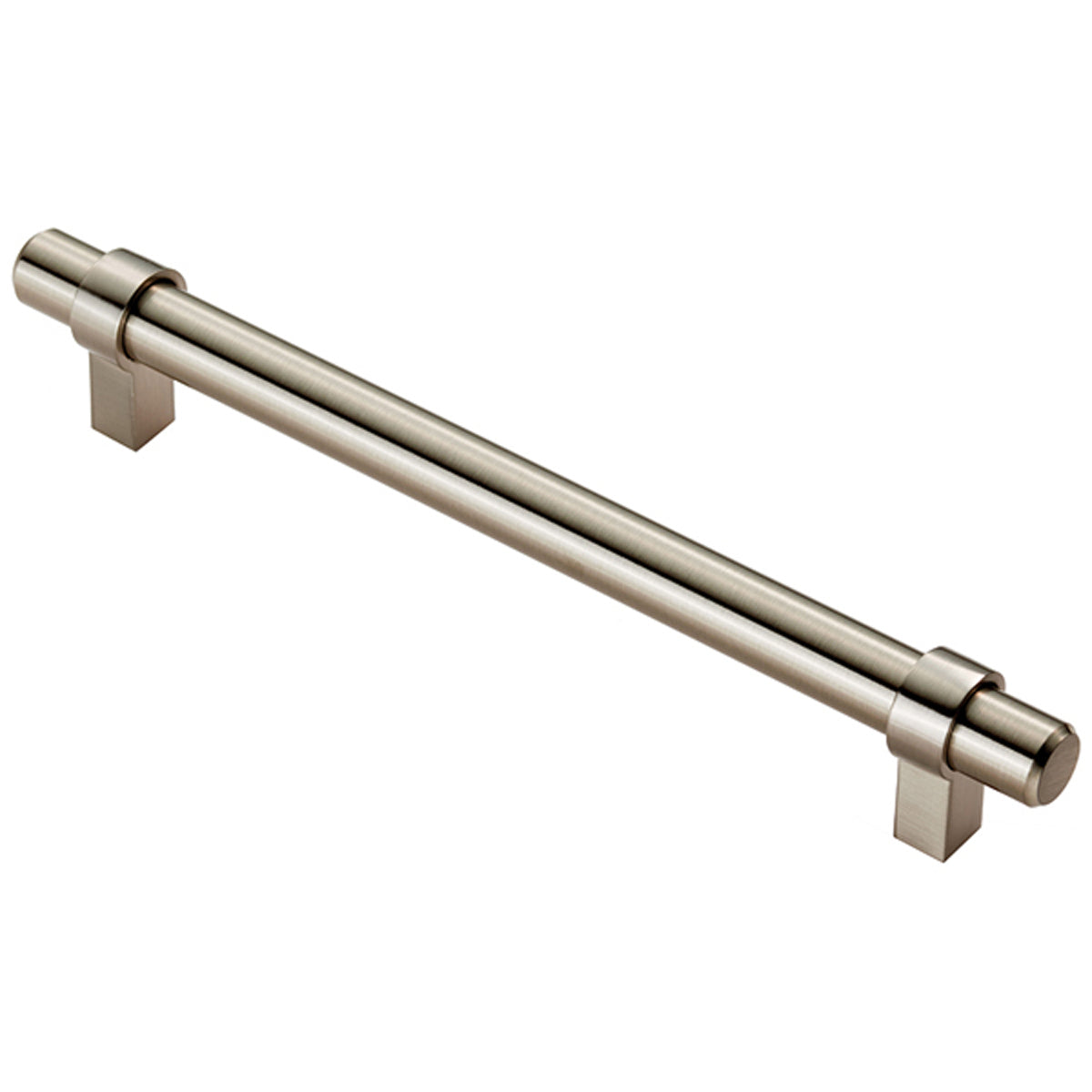 RAIL PULL HANDLE 160HC 200x34 SNP FTD495CSN by CARLISLE BRASS
