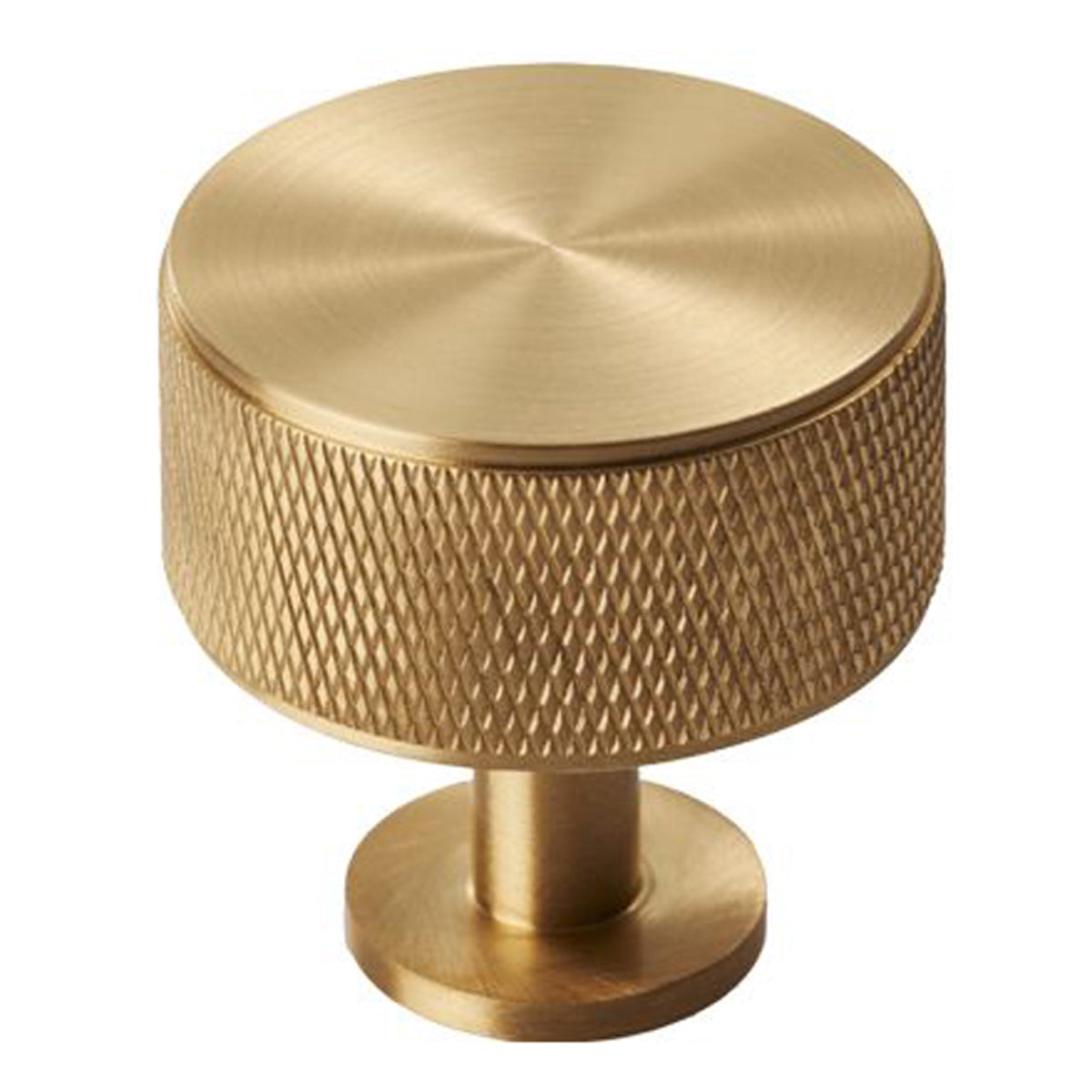 KNURLED RADIO KNOB D35x34 SBR