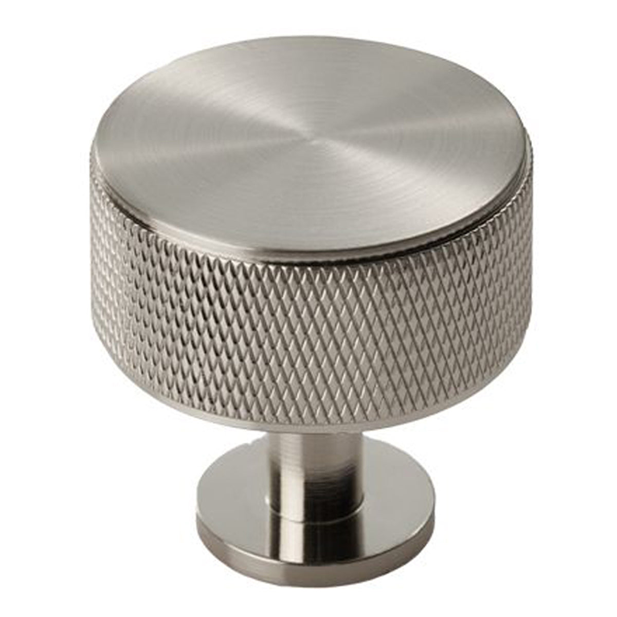 KNURLED RADIO KNOB D35x34 SNP FTD703SN by CARLISLE BRASS