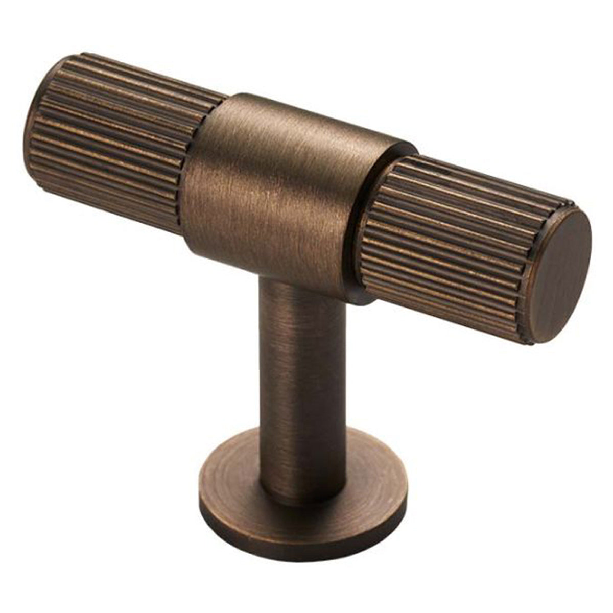 LINES T-BAR KNOB 50x39 ABR FTD711AB by CARLISLE BRASS