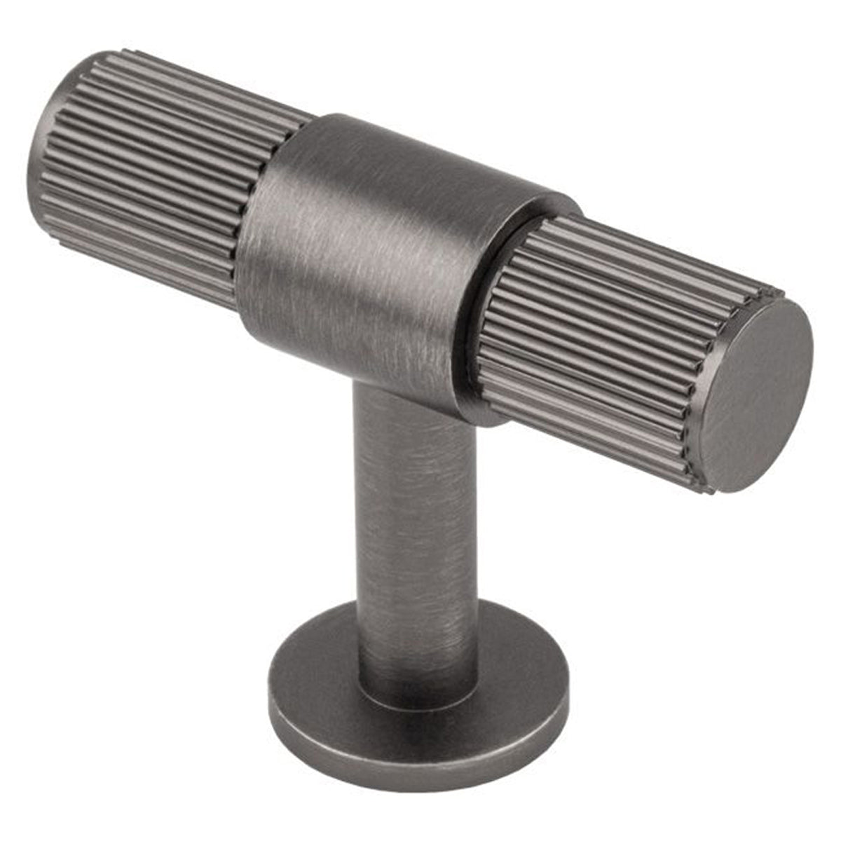 LINES T-BAR KNOB 50x39 ATH FTD711ANT by CARLISLE BRASS