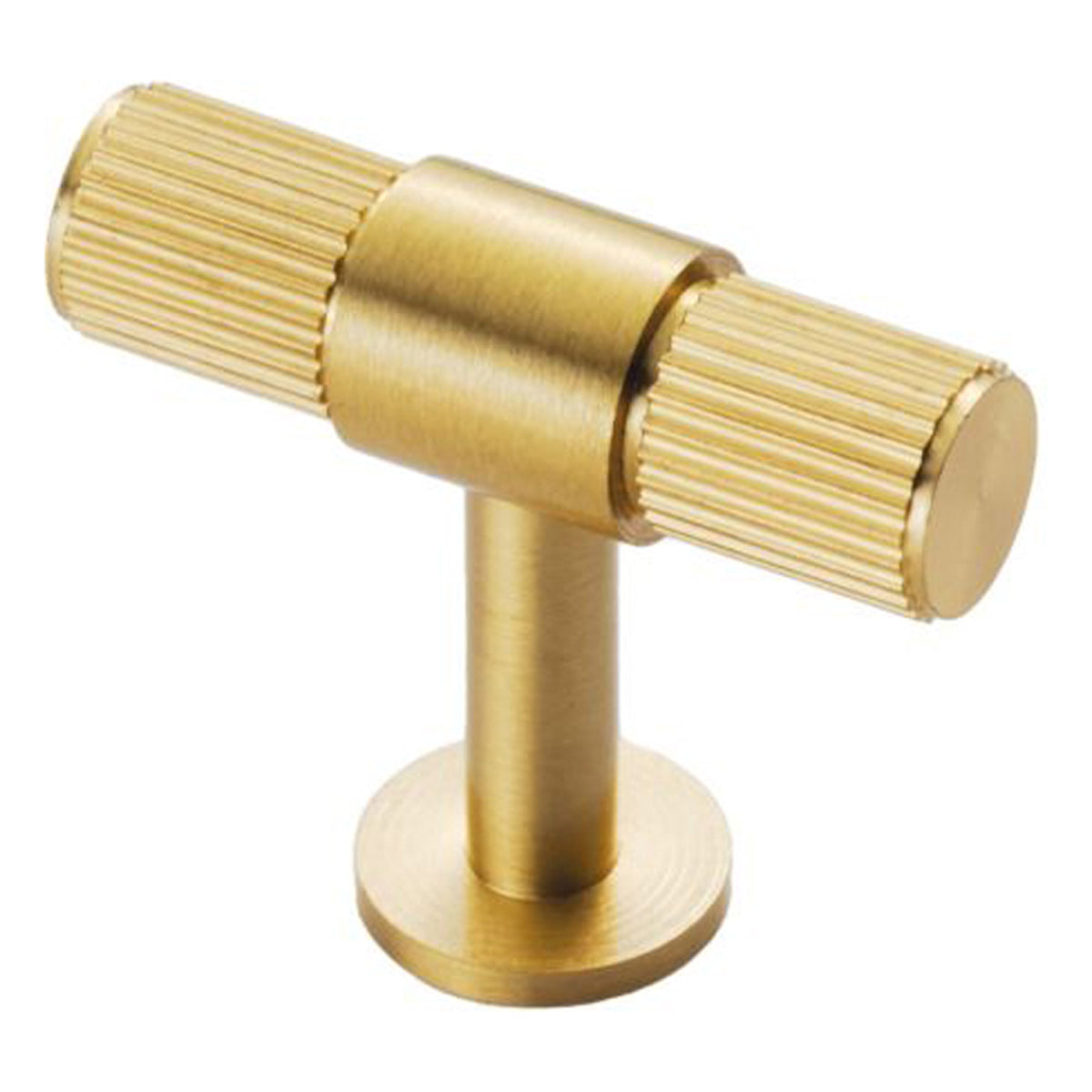 LINES T-BAR KNOB 50x39 SBR FTD711SB by CARLISLE BRASS