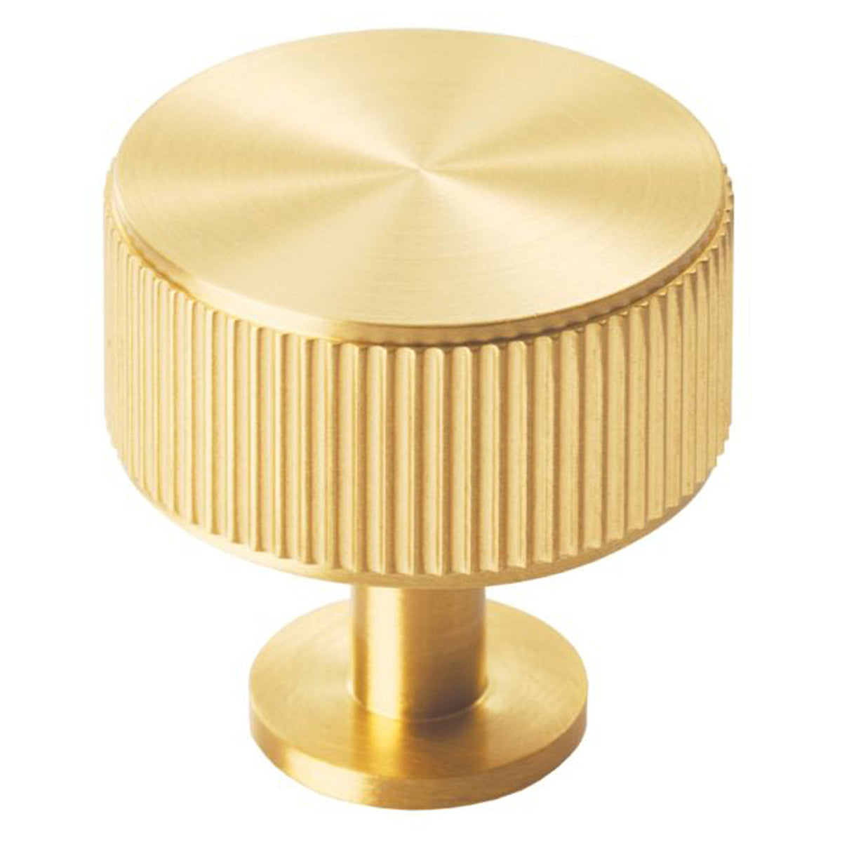 LINES RADIO KNOB D35x34 SBR FTD713SB by CARLISLE BRASS