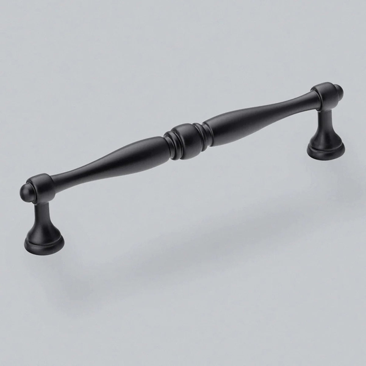 DISCONTINUED H&H HEBE BAR HANDLE 128HC 143x14x32 MBK - GHEB128MBL by FORMED