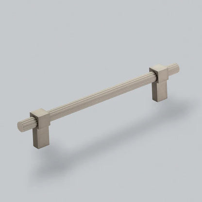 H&H HUXLEY PULL HANDLE 160HC 210x16x39 BNP - GHUXP160BN