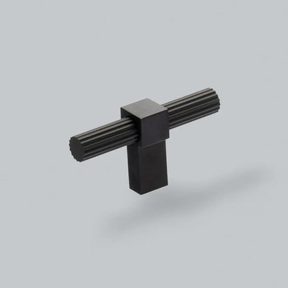 H&H HUXLEY T-BAR KNOB 72x16x39 MBL - GHUXK072DBB