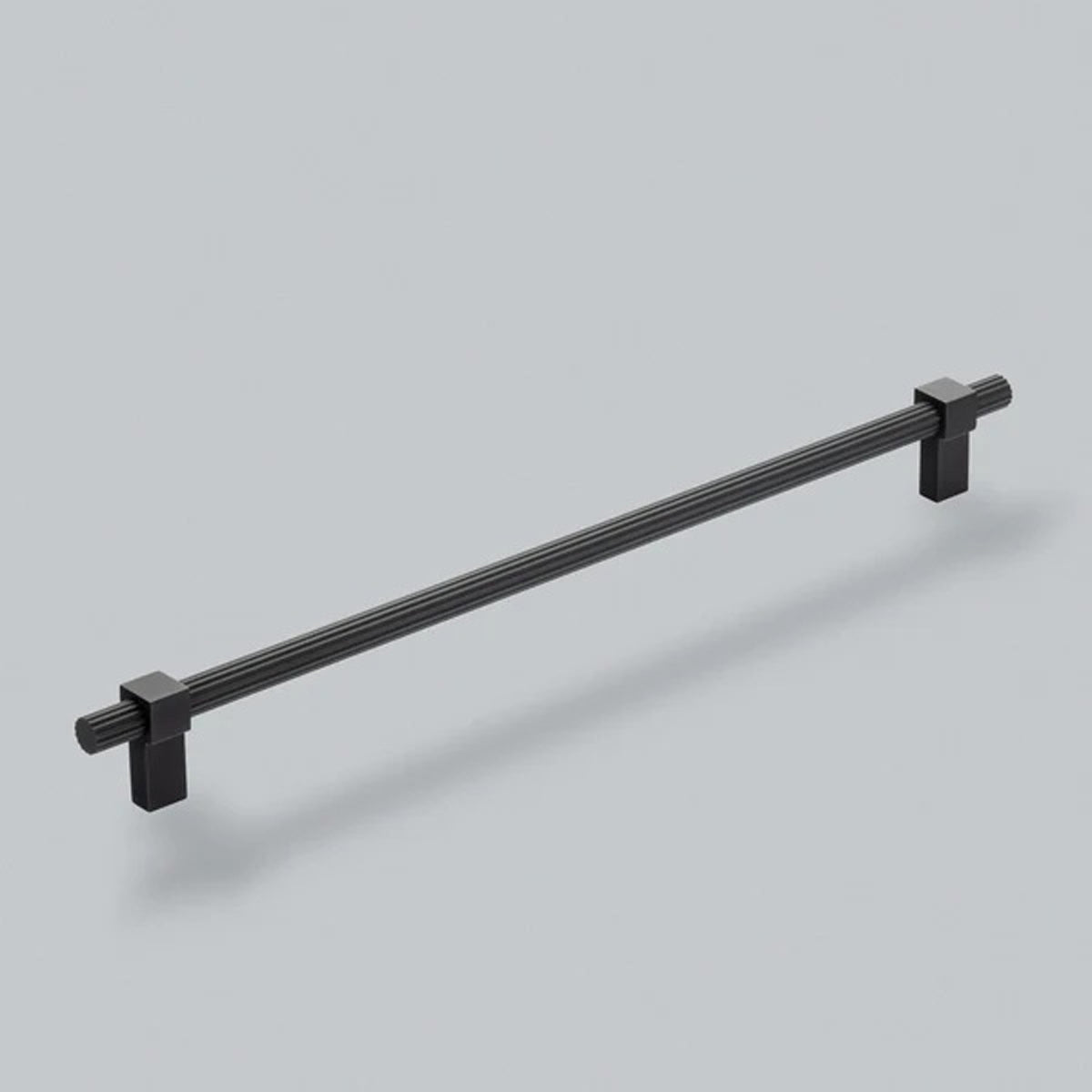 H&H HUXLEY PULL HANDLE 320HC 370x16x39 MBK - GHUXP320MBL