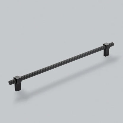 H&H HUXLEY PULL HANDLE 320HC 370x16x39 MBK - GHUXP320MBL
