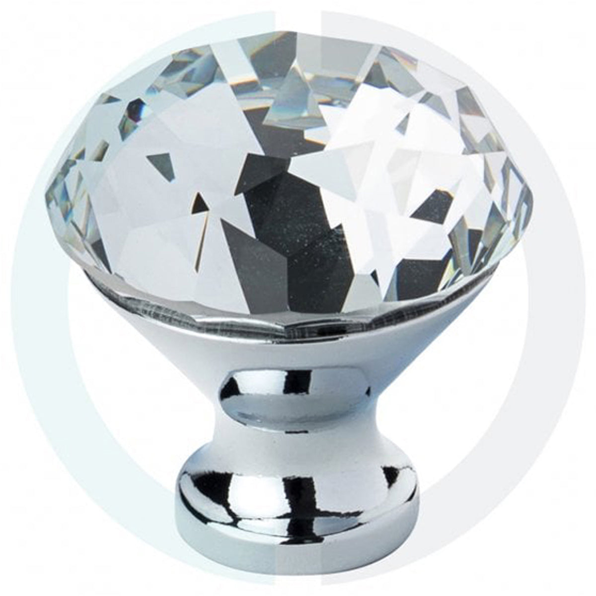 H&H VERITY KNOB D40x40 PCP - GVEK042CP by FORMED
