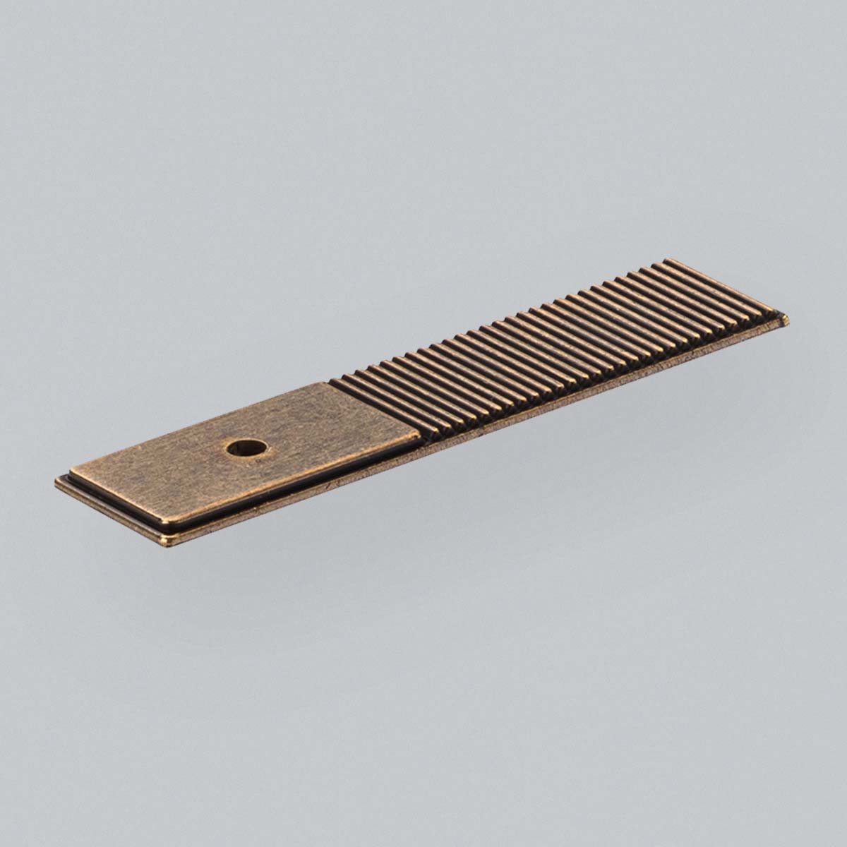 H&H BARRINGTON KNOB BACKPLATE 100x25x4 BRZ - GBABP100BRO