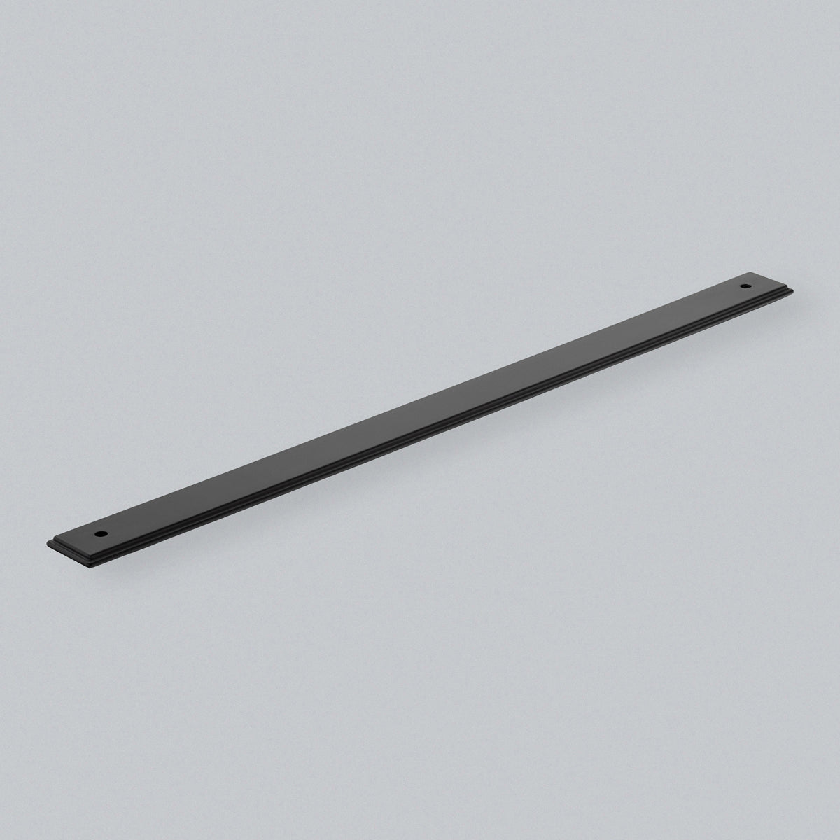 H&H BARRINGTON PULL BACKPLATE 320HC 350x25x4 MBK - GU02BP320MBL