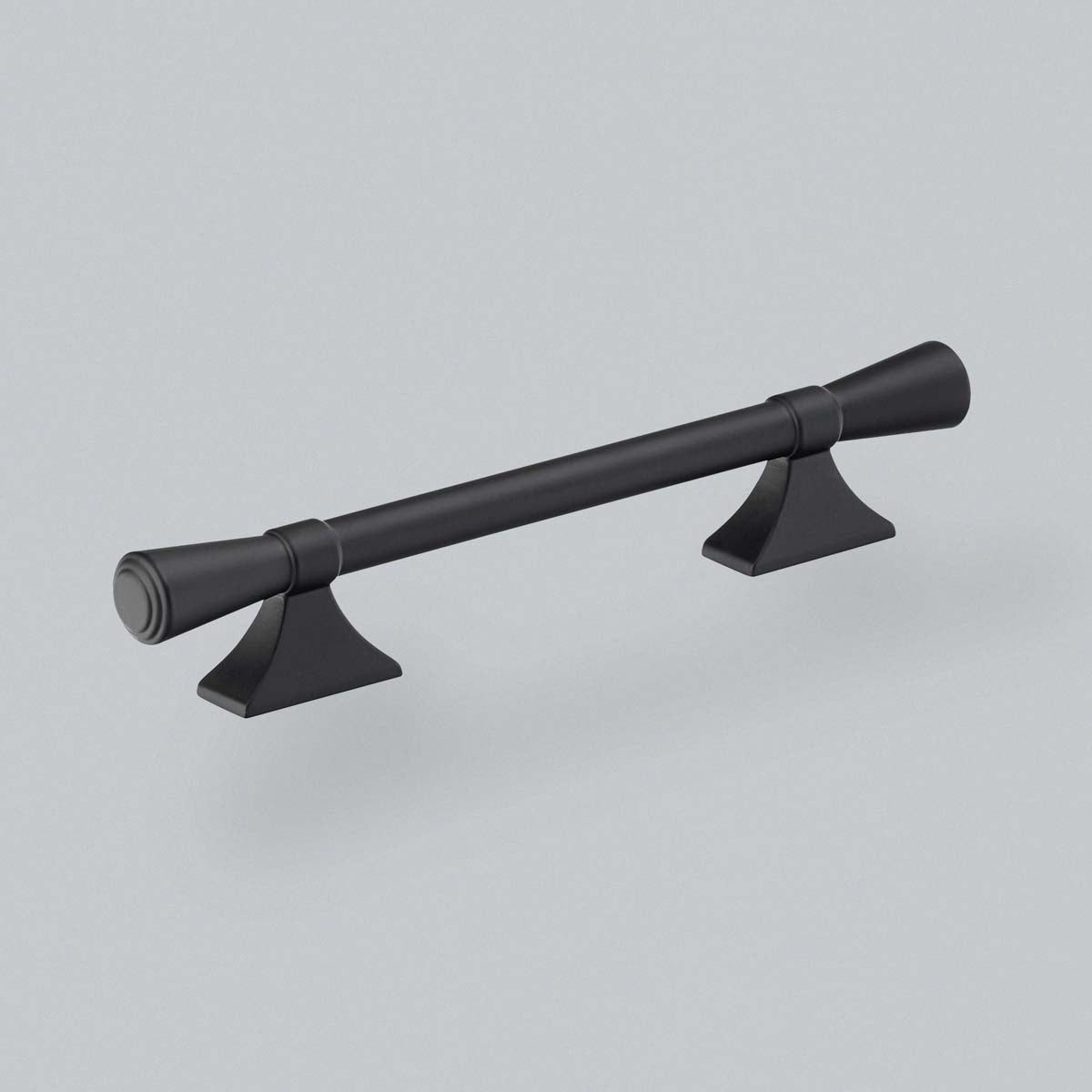 H&H PEMBREY BAR HANDLE 128HC 210x12x37 MBK - GPEB128MBL