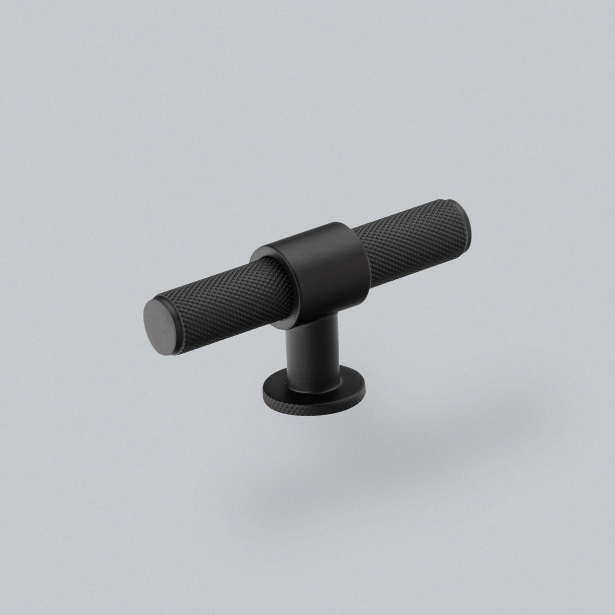 H&H BELGRAVIA T-BAR KNOB D14x82x38 MBK  - GBELK082MBL