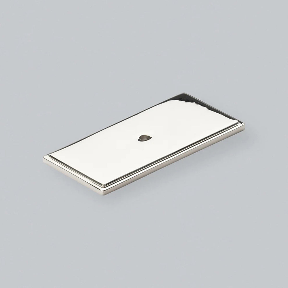 H&H CALLCOTT KNOB BACKPLATE 76x38x4 PNP - GCALBP076PN