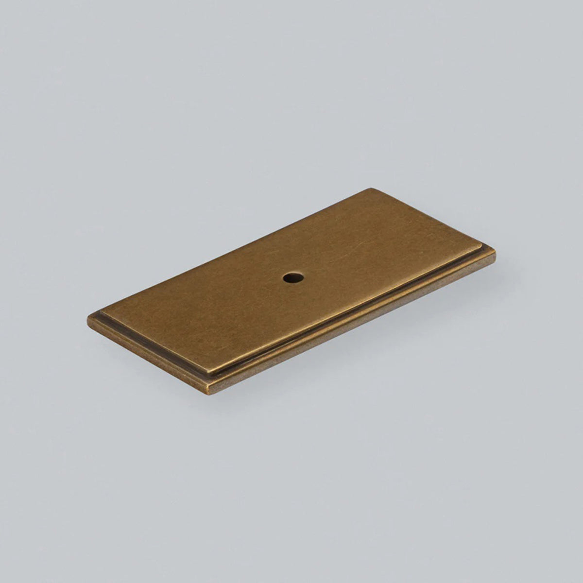 H&H CALLCOTT KNOB BACKPLATE 76x38x4 BBR - GCALBP076BB