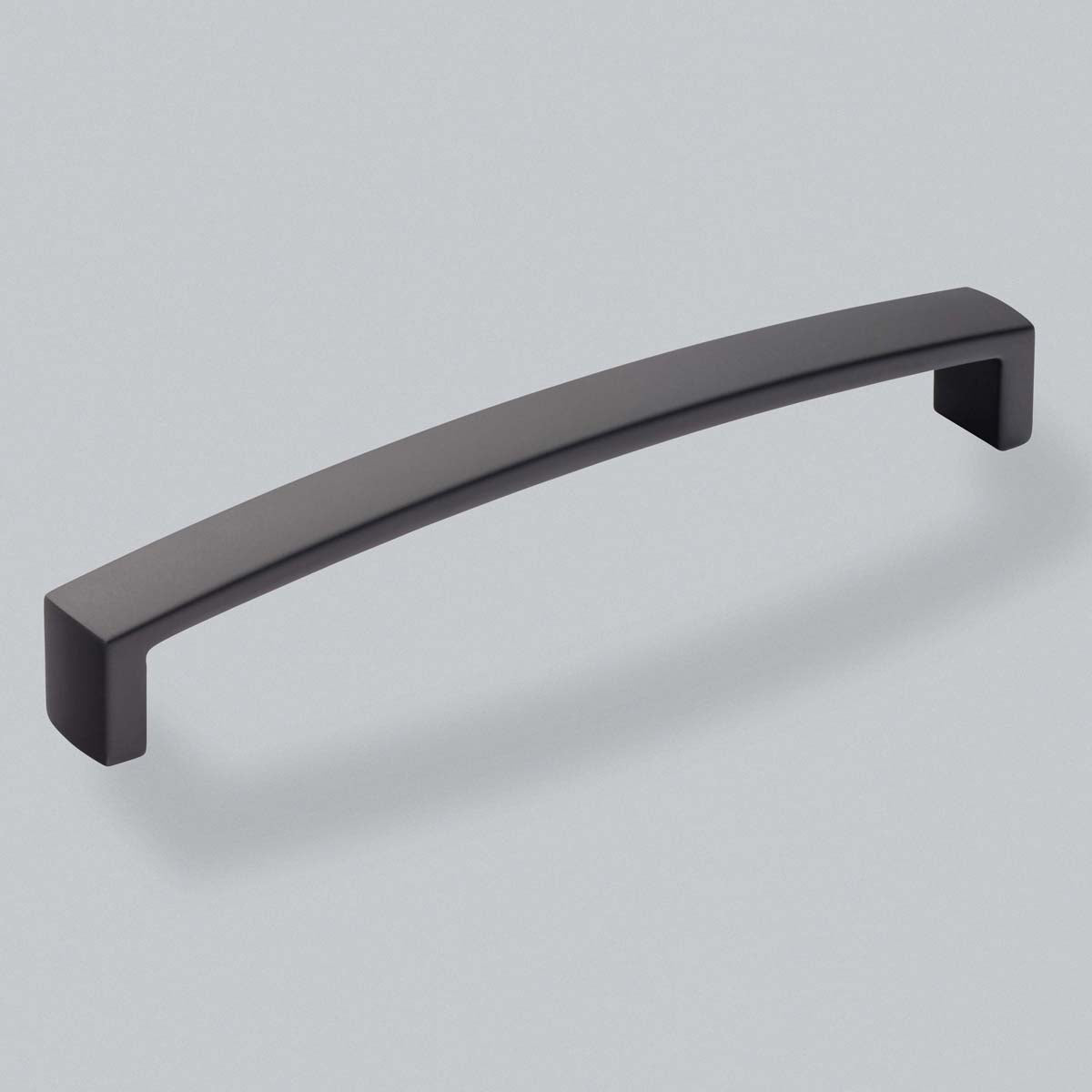 H&H HAMPTON D HANDLE 160HC 168x17x27 MBK - GHAD160MBL