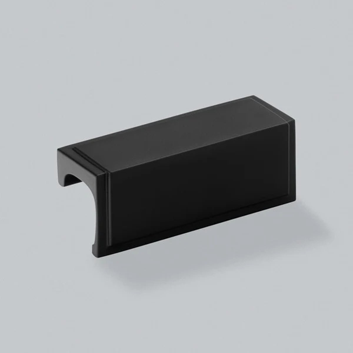 H&H FELIX PULL HANDLE 064HC 74x30x28 MBK - GFEP064MBL