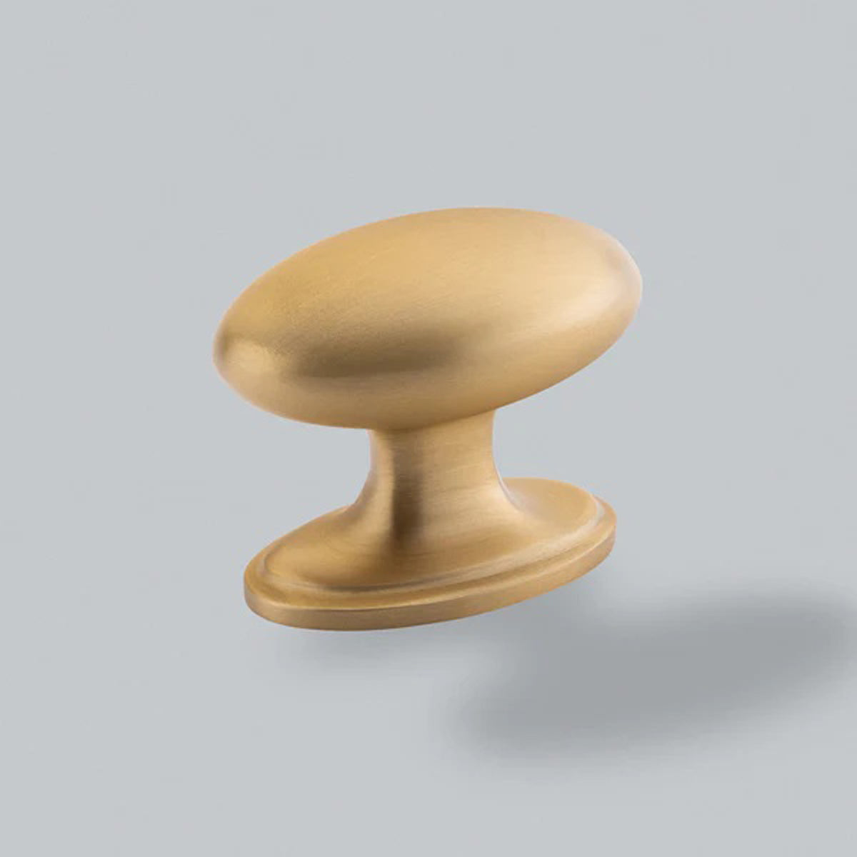 H&H GREENWICH OVAL KNOB 50x44x38 BSB - GGRK050BSB by FORMED