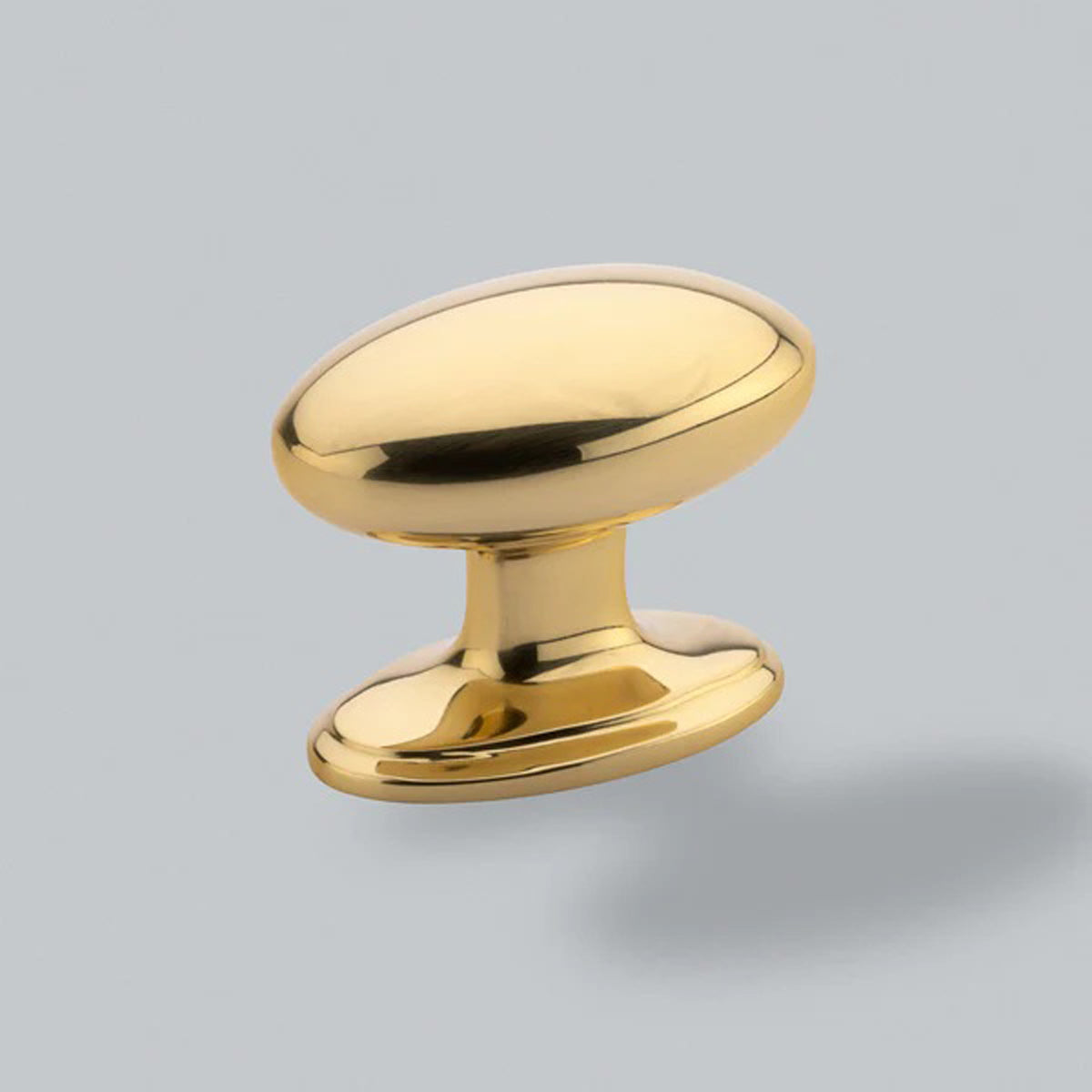 H&H GREENWICH OVAL KNOB 50x44x38 PBL - GGRK050PBL by FORMED