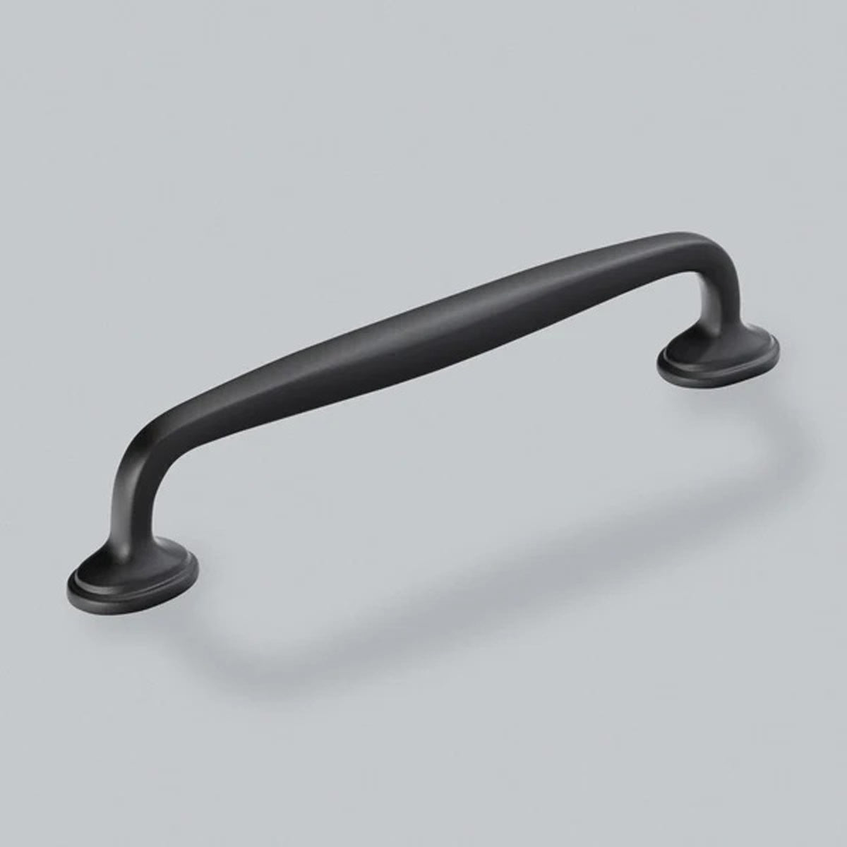 H&H GREENWICH PULL HANDLE 160HC 190x39 MBK - GGRP160MBL