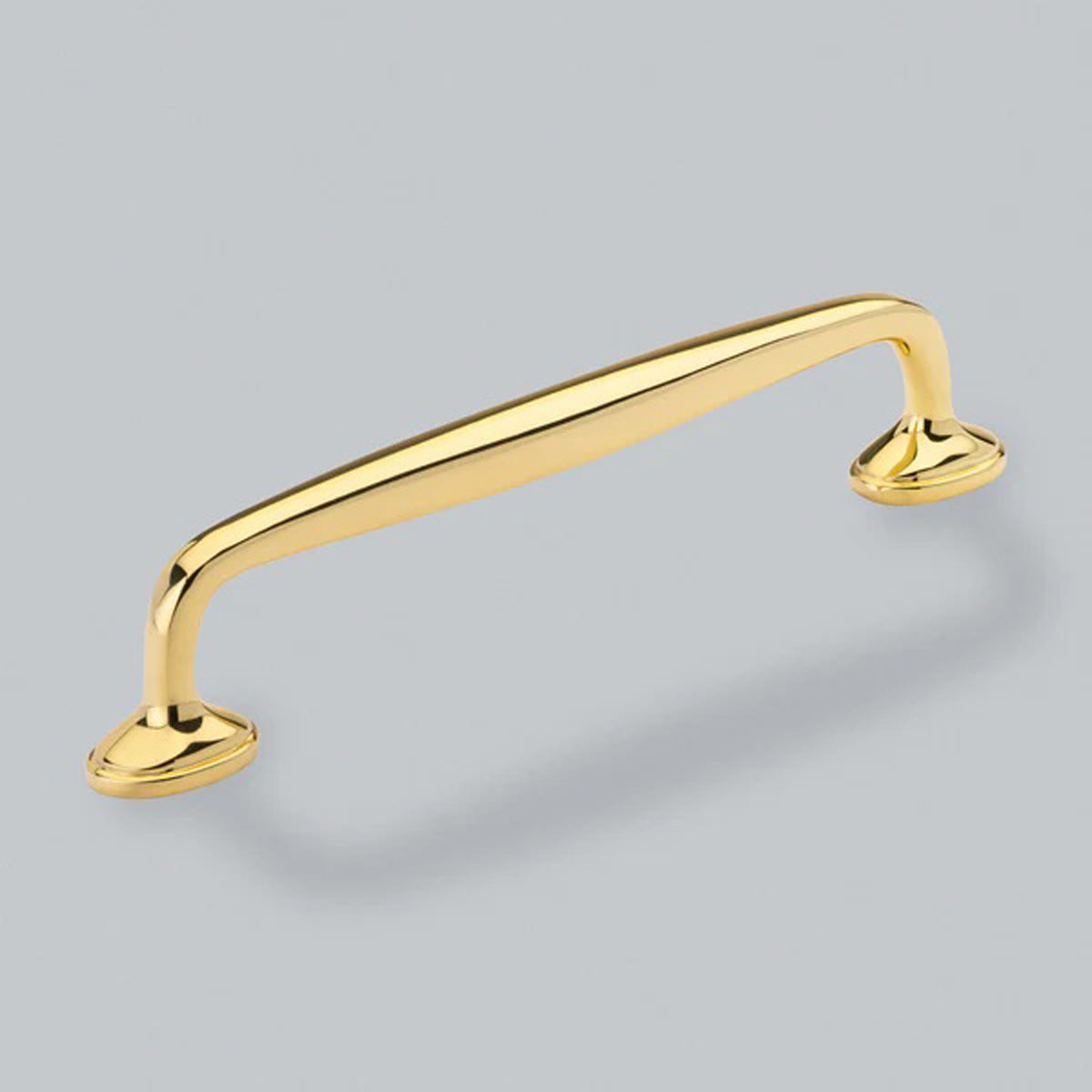 H&H GREENWICH PULL HANDLE 160HC 190x39 PBR - GGRP160PBL