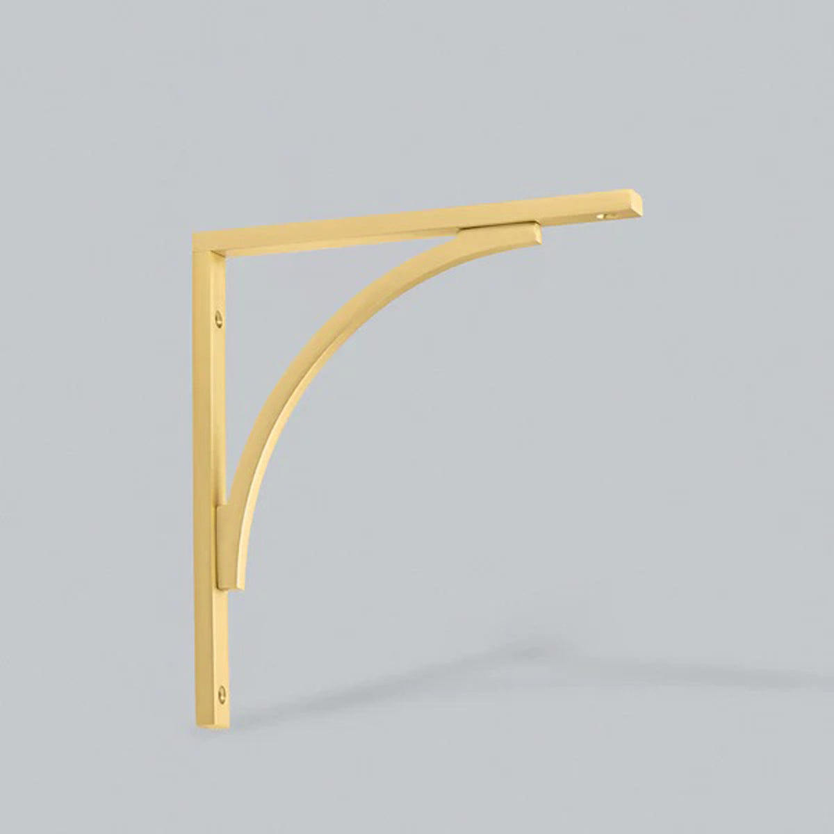 H&H YORK FLUSH SHELF BRACKET 222HC 222x205x20 BSB - GYOFSB222BSB