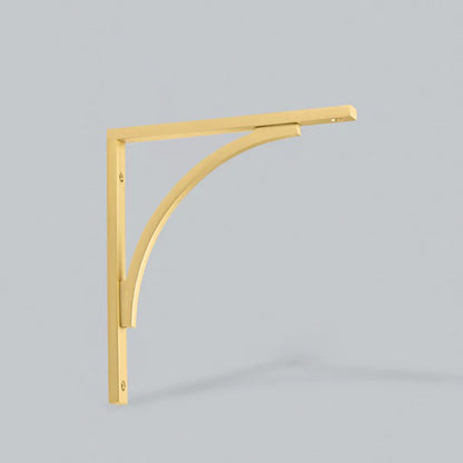 H&H YORK FLUSH SHELF BRACKET 222HC 222x205x20 BSB - GYOFSB222BSB