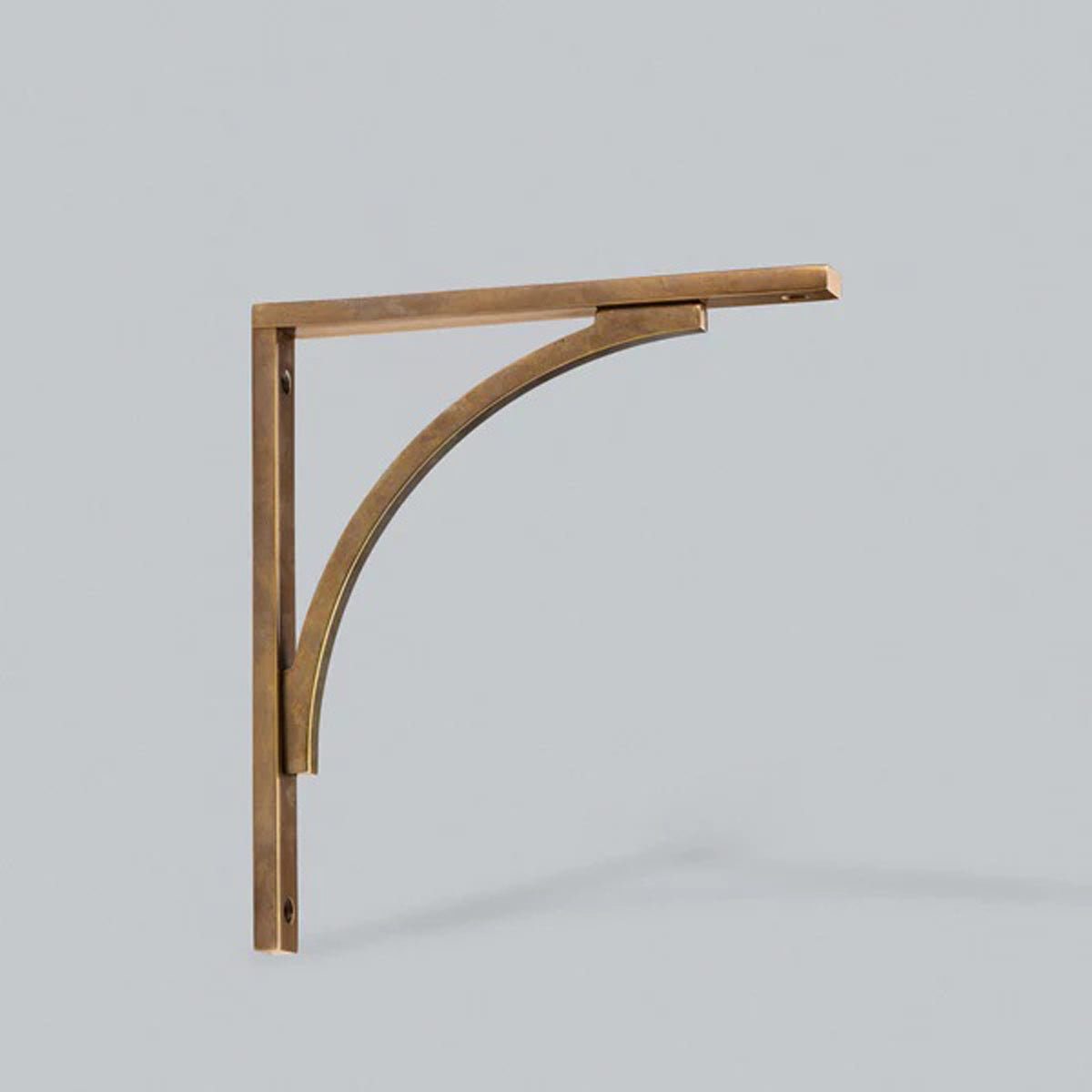 H&H YORK FLUSH SHELF BRACKET 222HC 222x205x20 BBR - GYOFSB222BB