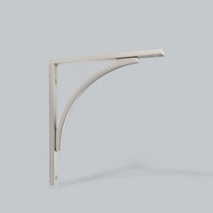 H&H YORK FLUSH SHELF BRACKET 222HC 222x205x20 BNP - GYOFSB222BN