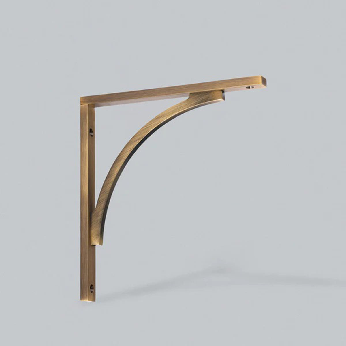 H&H YORK FLUSH SHELF BRACKET 222HC 222x205x20 DBB - GYOFSB222DBB