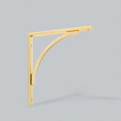 H&H YORK FLUSH SHELF BRACKET 222HC 222x205x20 PBL - GYOFSB222PBL