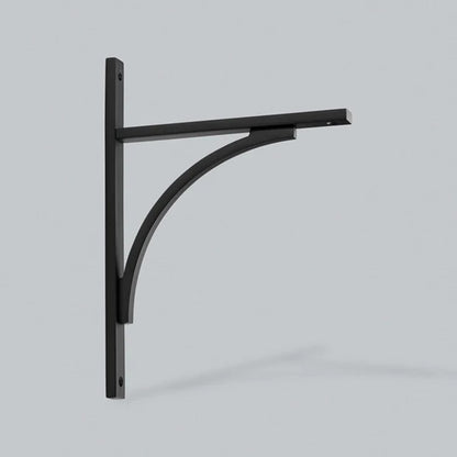 H&H YORK SHELF BRACKET 255HC 204x282x195 MBK - GYOSB282MBL