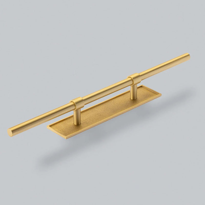 H&H BROKK PULL HANDLE 128HC D14x50x400x48 BSB - GBRP128BSB
