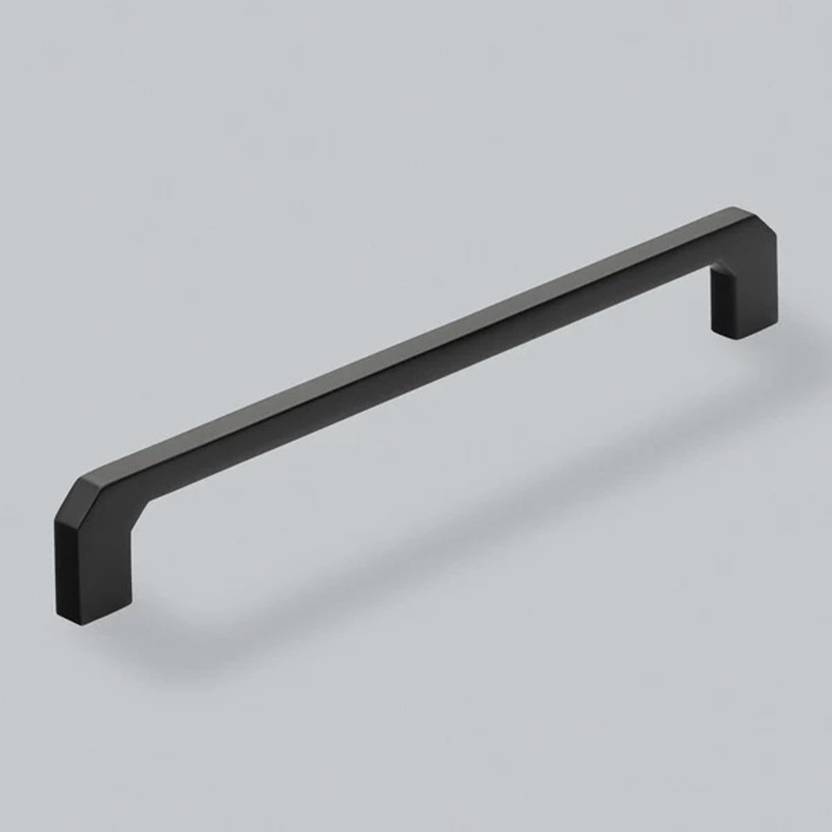 H&H QUINN PULL HANDLE 192HC 206x29x8 MBK - GQUIP192MBL