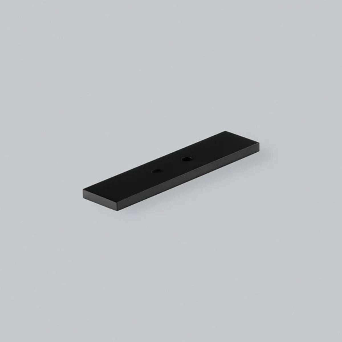H&H DIXTON T-BAR KNOB BACKPLATE 016HC 78x19x4 MBK - GU04BP016MBL