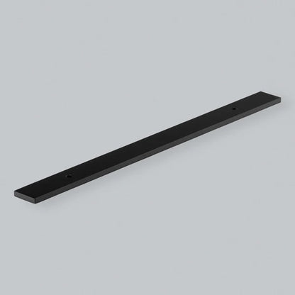 H&H DIXTON HANDLE BACKPLATE 160HC 238x19x4 MBK - GU04BP160MBL