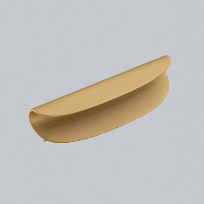 H&H SCROLL PULL HANDLE 096HC BSB - GSCP096BSB by FORMED