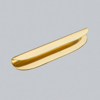 H&H SCROLL PULL HANDLE 192HC PBL - GSCP192PBL by FORMED