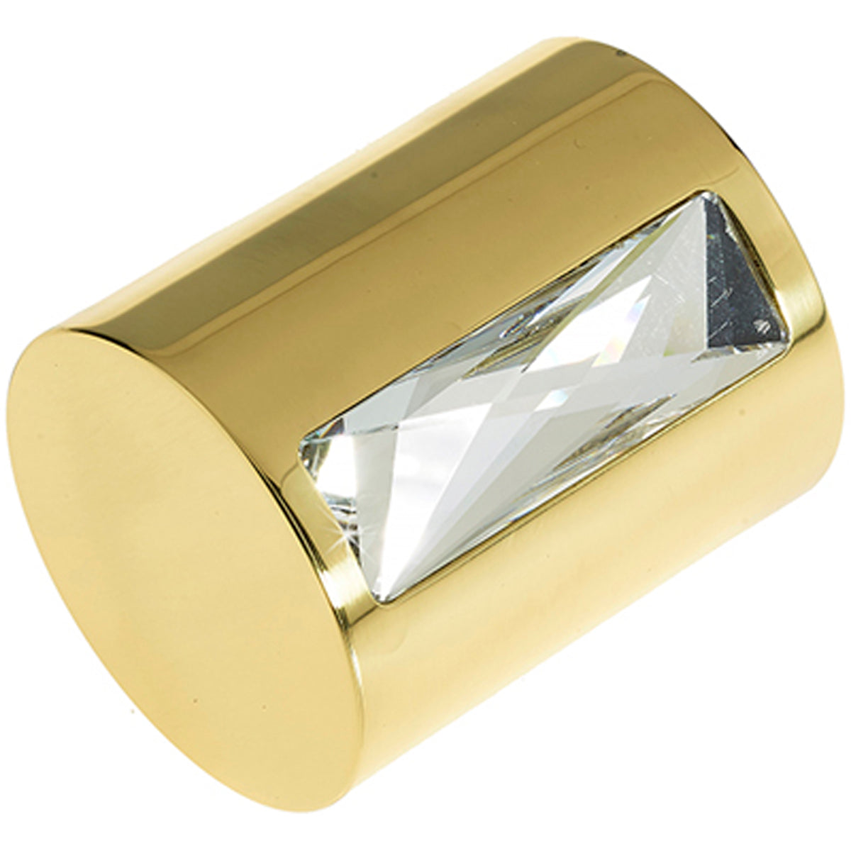 CRYSTAL CAB KNOB BLOCK D50x65 PBR 2015PB