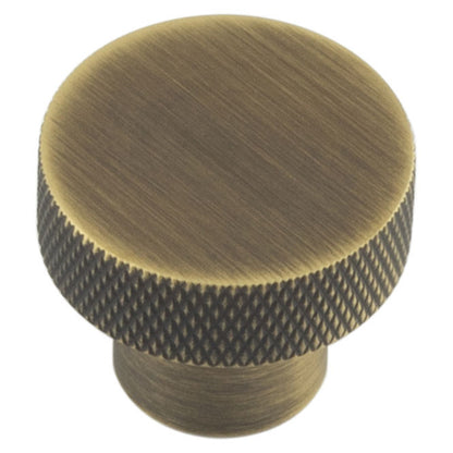 WENLOCK CUPBOARD KNOB D30x25 ABR